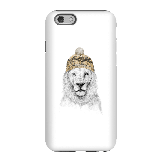 Balazs Solti Lion With Hat Phone Case for iPhone and Android - iPhone 6S - Tough Case - Gloss