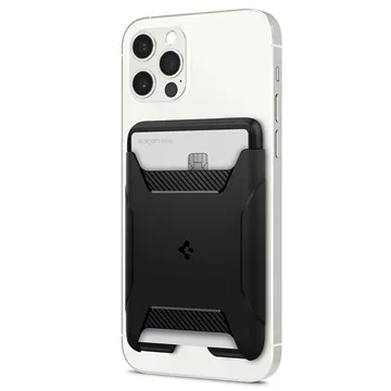 Spigen Rugged Armor Series Magnetic Card Holder - Black