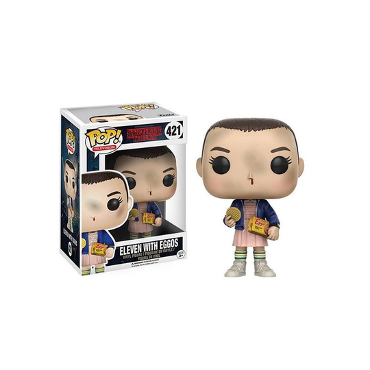 (Short Hair Eleven) POP Stranger Montauk Things Eleven Jonathan Joyce Keychain With Box Toys