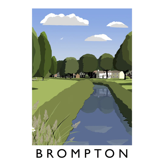 Brompton 1 by Richard O'Neil - Graphic Art Print on Paper