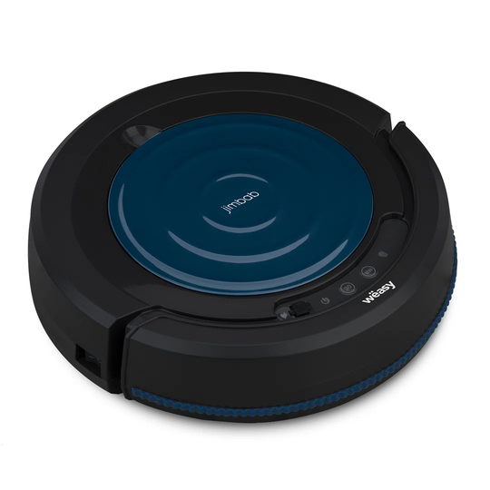 Weasy Bagless Robotic Vacuum Cleaner with Headlights