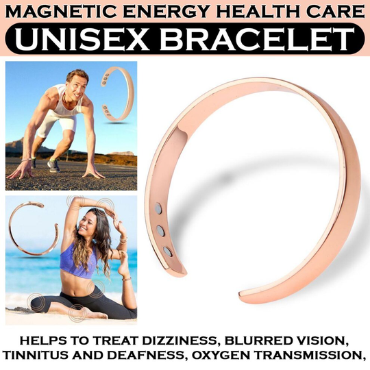 Pure Copper Bracelet Magnetic Healing Bio Therapy Arthritis Bangle