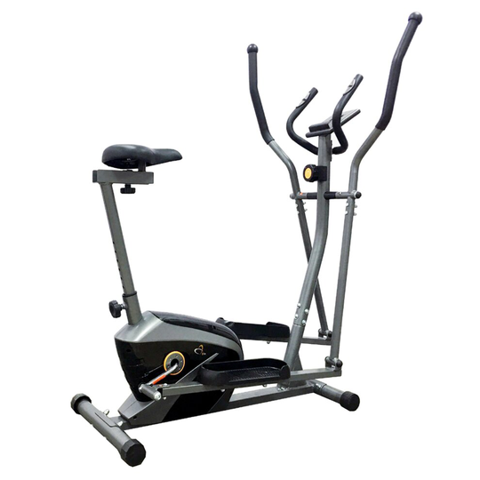 V-fit AL-16/1CE Combination 2-in-1 Magnetic Cycle Cross Trainer