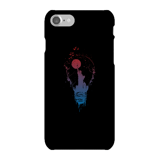 Balazs Solti NYC Moon Phone Case for iPhone and Android - iPhone 7 - Snap Case - Matte