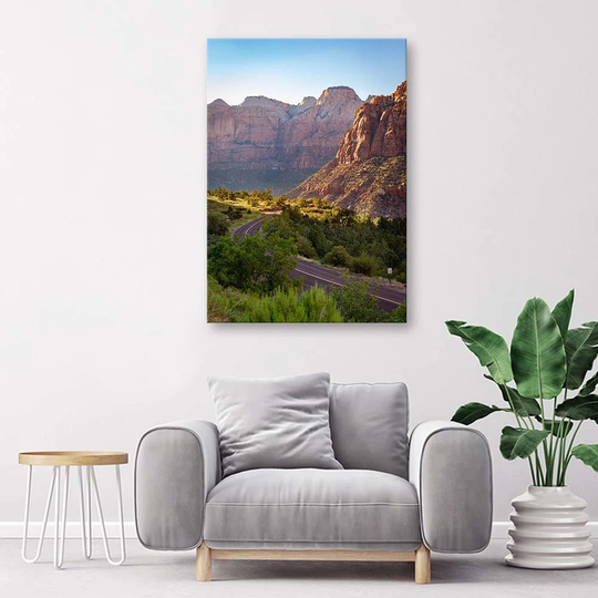 Canvas Print Mountain Landscape Nature