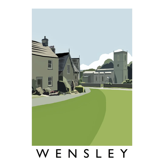 Wensley by Richard O'Neil - Graphic Art Print on Paper