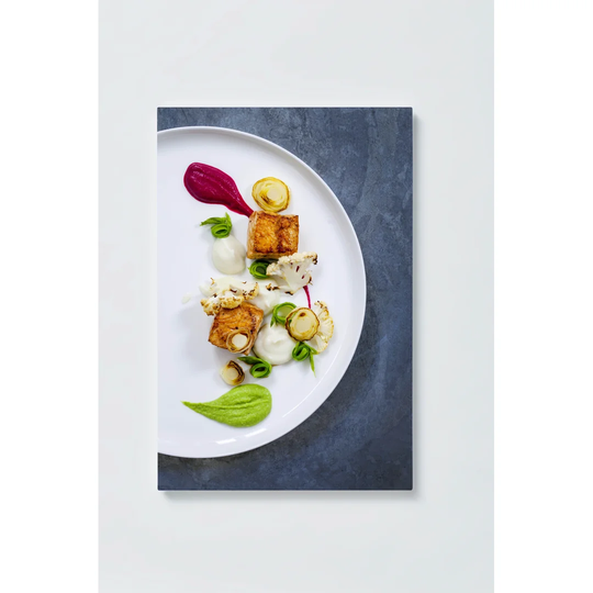 Vegetable Motif Magnetic Wall Mounted Cork Board