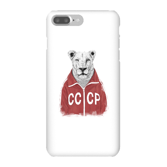 Balazs Solti CCCP Lion Phone Case for iPhone and Android - iPhone 7 Plus - Snap Case - Gloss