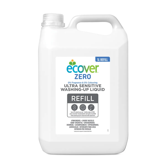 Ecover Zero Sensitive Washing Up Liquid - 5L Refill