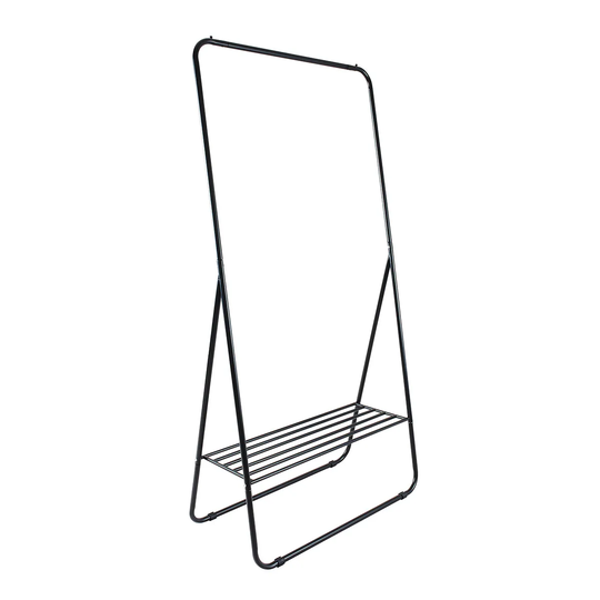 Addis Garment Rail - Black
