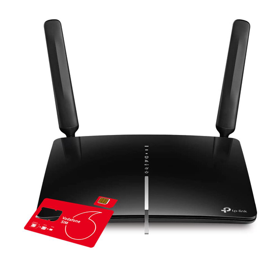 TP Link MR600 v2 4G+ Router with Unlimited Max Vodafone Data SIM Bundle