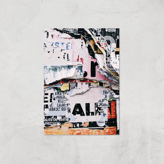Post No Bills Giclee Art Print - A4 - Print Only