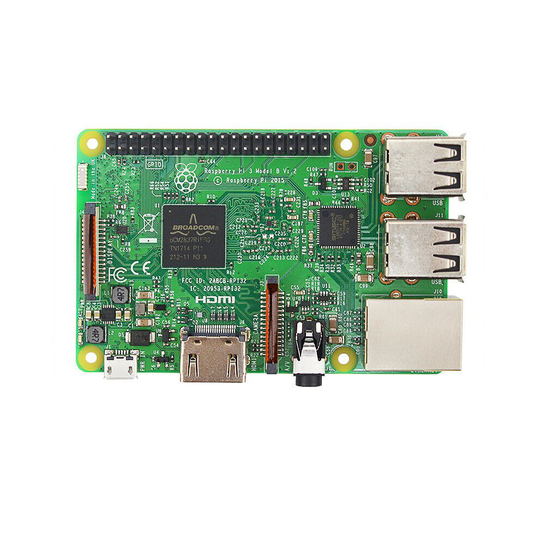 Quad Core BCM2837 64 bit CPU WiFi Network Bluetooth for Raspberry Pi 3