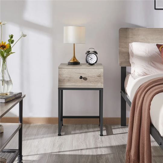 Townsey 1 Drawer Bedside Table