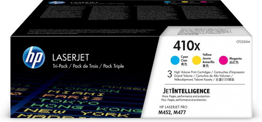 HP 410X High Yield Colour Multipack Original Toner Cartridges - CF252XM