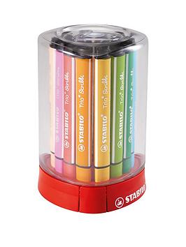 Stabilo Trio Scribbi Desk Set Of 12 Assorted Colours