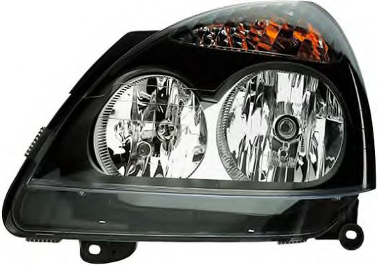 Headlight Halogen 1LB008461-761 by Hella Right