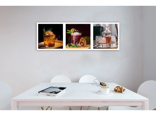 Canvas Print Whisky Drink Panorama