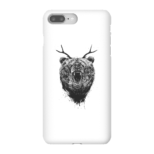 Balazs Solti Dear Bear Phone Case for iPhone and Android - iPhone 8 Plus - Snap Case - Gloss