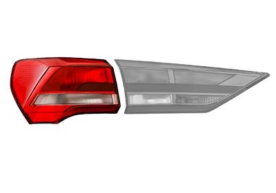 Combination Tail Light 0372921U Van Wezel 0372921U
