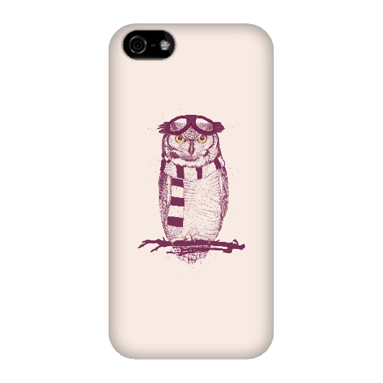 Balazs Solti Winter Owl Phone Case for iPhone and Android - iPhone 5C - Snap Case - Matte