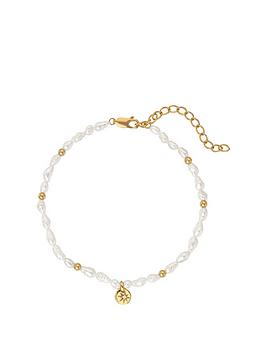 Hot Diamonds Hd X Jj Calm Pearl Lunar Bracelet