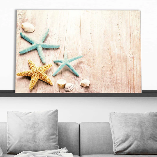 "Starfish Tripod" Print On Canvas