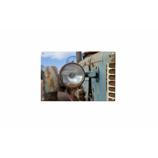Tractor Magnetic Wall Mounted Photo Memo Board