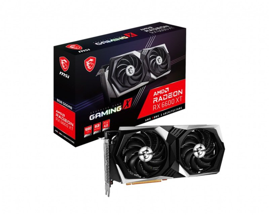 MSI Radeon RX 6600 XT GAMING X 8GB Graphics Card