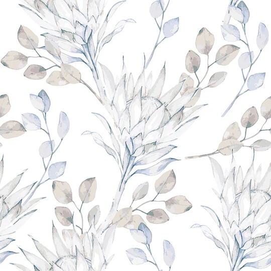 Walllpaper Roll 416X254cm Wallpaper Material With Print Kitchen Livingroom Bedroom Mural Decoration - African Protea Floral