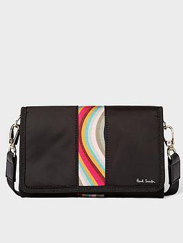 Ps Paul Smith Nylon Phone Cross-Body Bag - Black