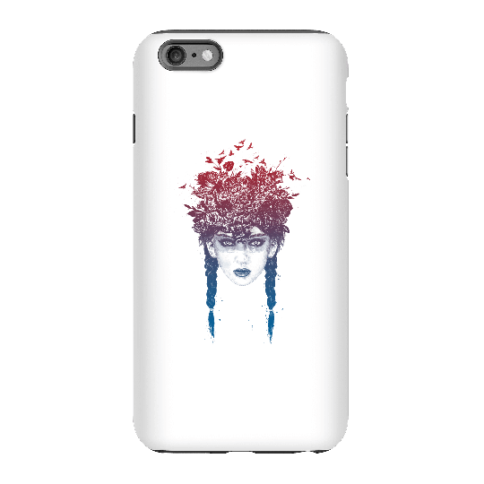 Balazs Solti Native Girl Phone Case for iPhone and Android - iPhone 6 Plus - Tough Case - Gloss