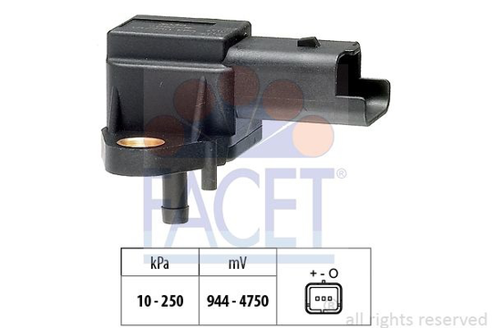 Air Pressure Sensor, height adaptation Made in Italy - OE Equivalent 103030