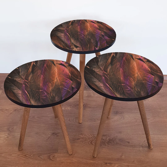 Janell 3 Piece Nest of Tables