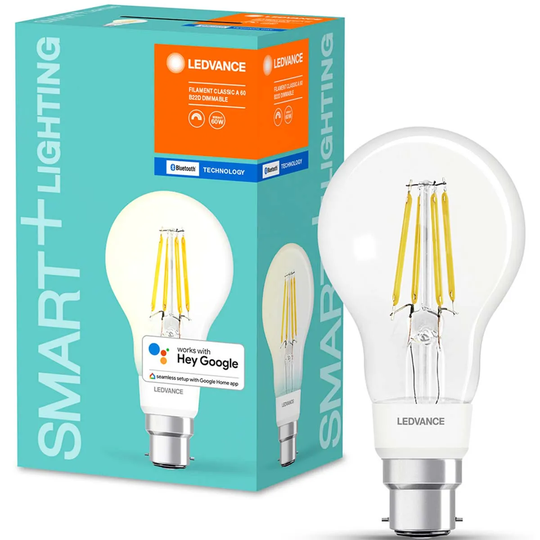 Ledvance Smart+ Bluetooth Classic A Filament Bulb 60W Dim B22D