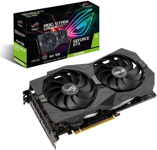 ASUS GeForce GTX ROG STRIX Advanced 1660 SUPER Graphics Card