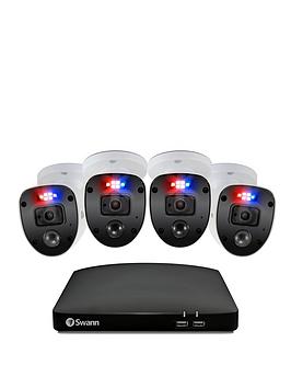 Swann Smart Security Cctv System: 8 Chl 1080P 1Tb Hdd Dvr, 4 X Pro Enforcer Camera. Works With Alexa, Google Assistant &Amp; Swann Security - Swdvk-846804Sl-Eu - + 6 X Pro 1080P Camera