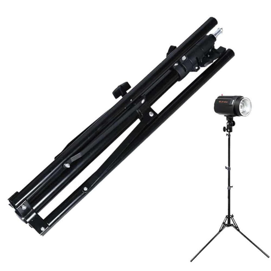 Adjustable Protable Aluminum Alloy Studio Light Stand Tripod for Photo Video Heavy Duty Stand for Photography