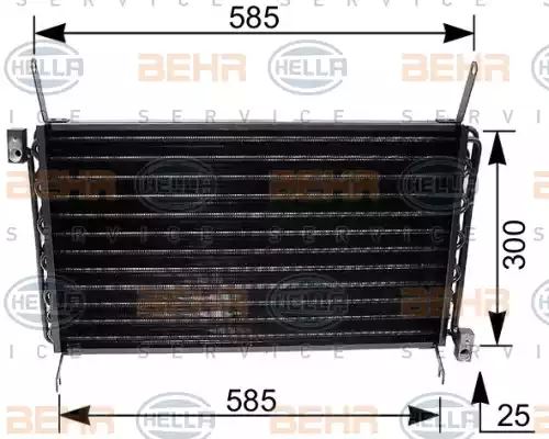 Condenser Air Conditioning 8FC351035-671 by BEHR