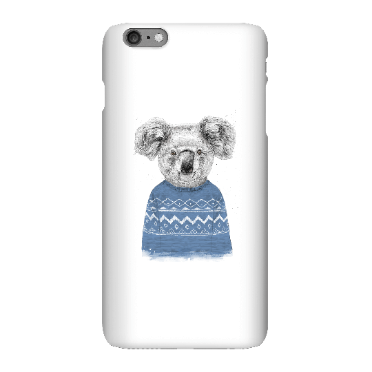 Balazs Solti Koala And Jumper Phone Case for iPhone and Android - iPhone 6 Plus - Snap Case - Gloss
