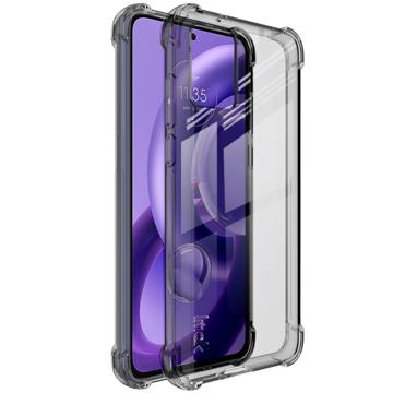 Imak Anti-Scratch Motorola Edge 30 Neo TPU Case - Black / Clear