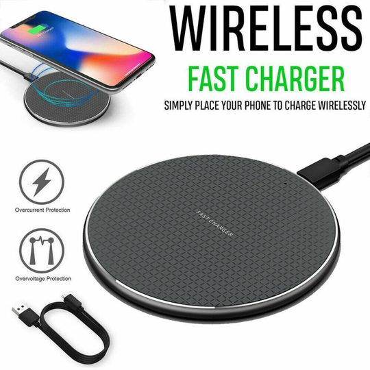 10w Fast Wireless Charger Charging Pad For Samsung S21, S20, Note 20, Note10