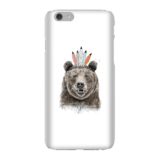 Balazs Solti Native Bear Phone Case for iPhone and Android - iPhone 6 - Snap Case - Matte