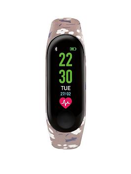 Radley Series 1 Activity Tracker With Grey Dog Print Silicone Strap Ladies Watch