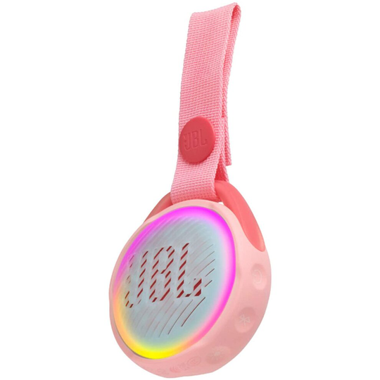 JBL JR POP Portable Wireless Speaker with Light Feature for Kids Fun speaker for little music fans Pink