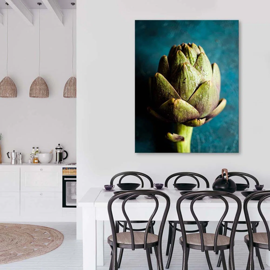 Canvas Print Artichoke Vegetable Green