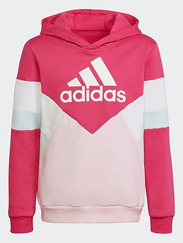 Adidas Colorblock Fleece Hoodie - Multi
