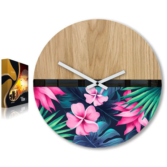 New London 33cm Silent Wall Clock