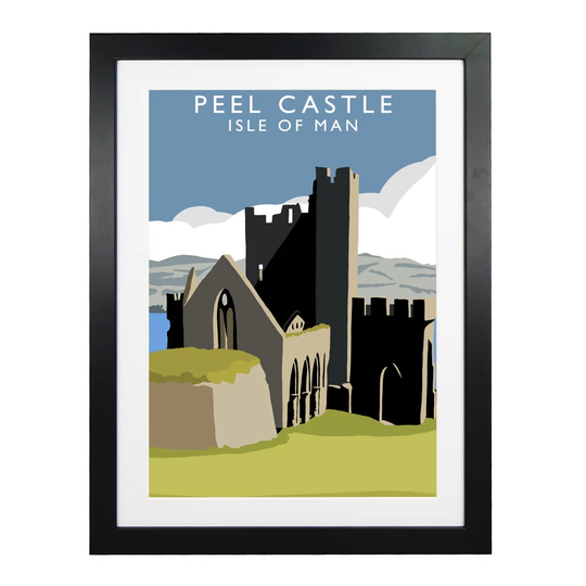 Peel Castle by Richard O'Neil - Graphic Art Print on Paper