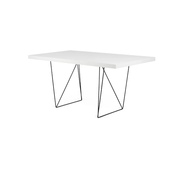 Abidah 160Cm W Rectangular Writing Desk